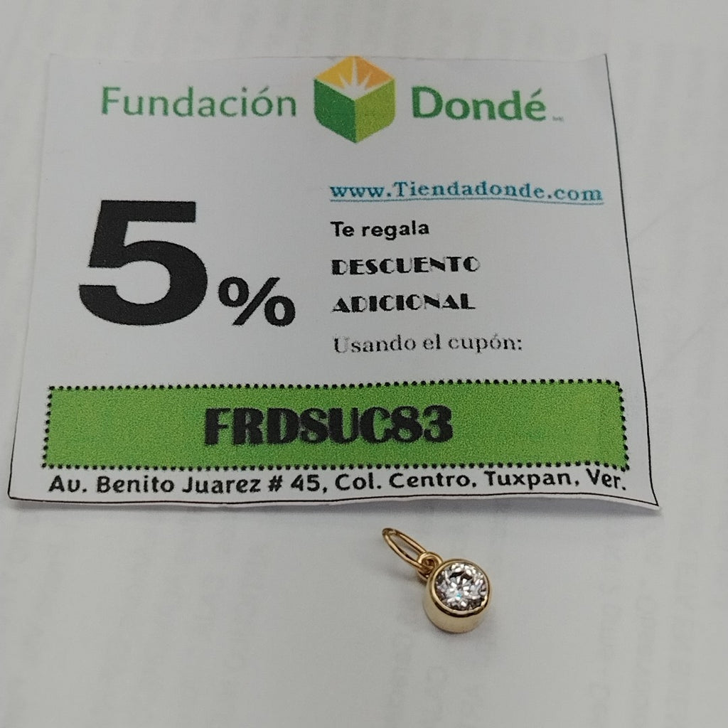 DIJE ORO 14 K 0.8 GRMS (SEMINUEVO)