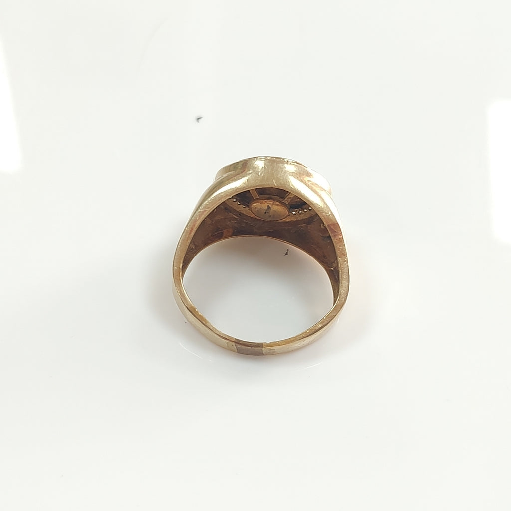 ANILLO ORO, OTROS METALES 14 K 10.4 GRMS (SEMINUEVO)