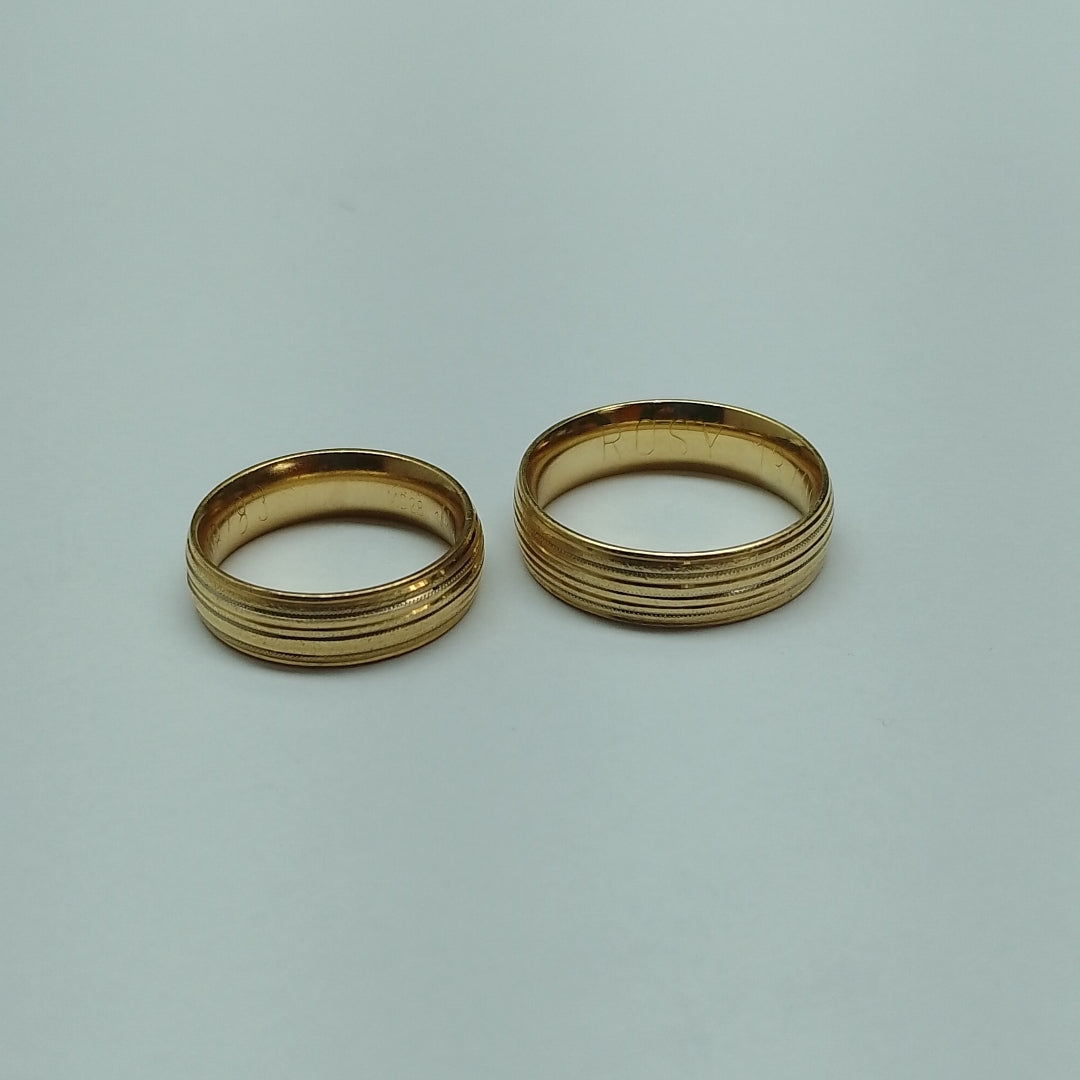 ARGOLLA ORO 10 K 6.6 GRMS (SEMINUEVO)