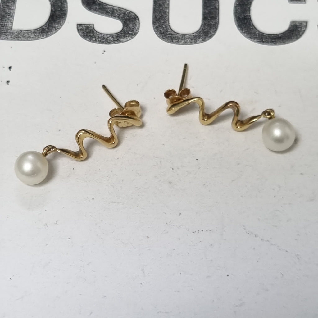 ARETES PAR ORO 14 K 2,60 GRMS (SEMINUEVO)