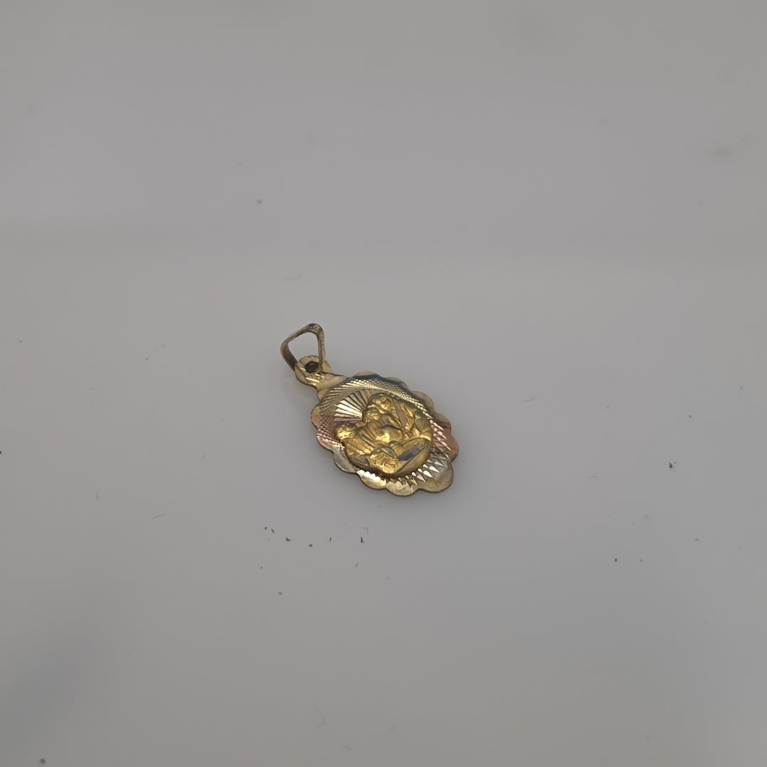 DIJE ORO, ORO COMBINADO 10 K 0.9 GRMS (SEMINUEVO)