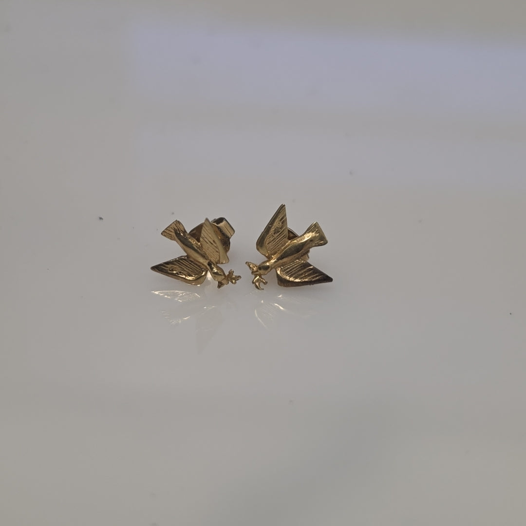 ARETES PAR ORO 10 K 0.9 GRMS (SEMINUEVO)