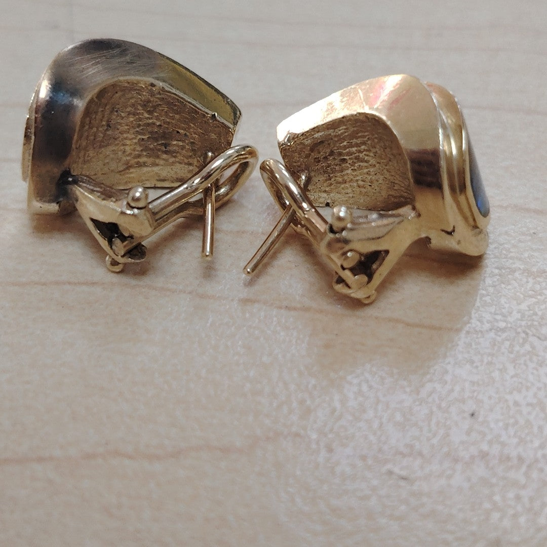 ARETES PAR ORO 14 K 14 GRMS (SEMINUEVO)