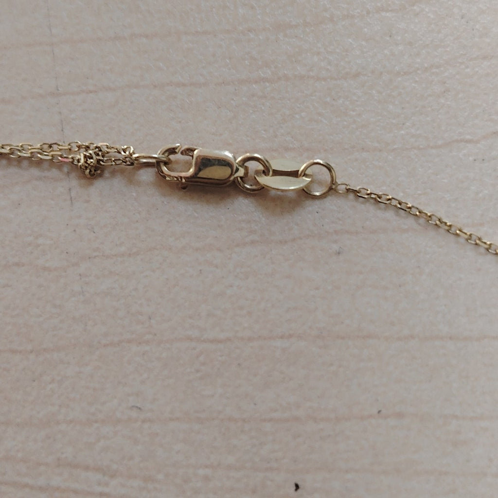CADENA, DIJE ORO 14 K 2.1 GRMS (SEMINUEVO)