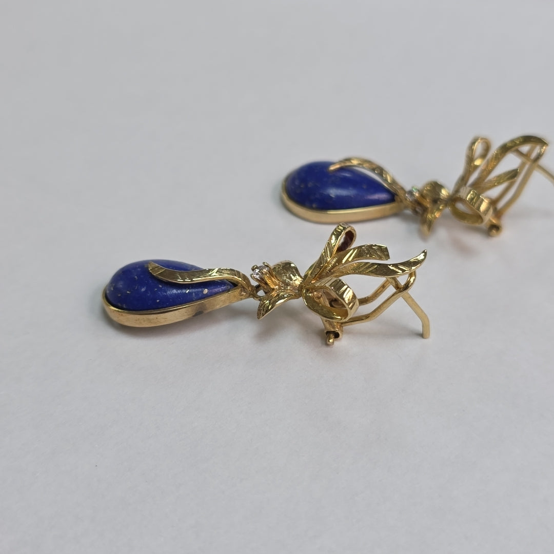 ARETES PAR ORO 8 K 8,20 GRMS (SEMINUEVO)