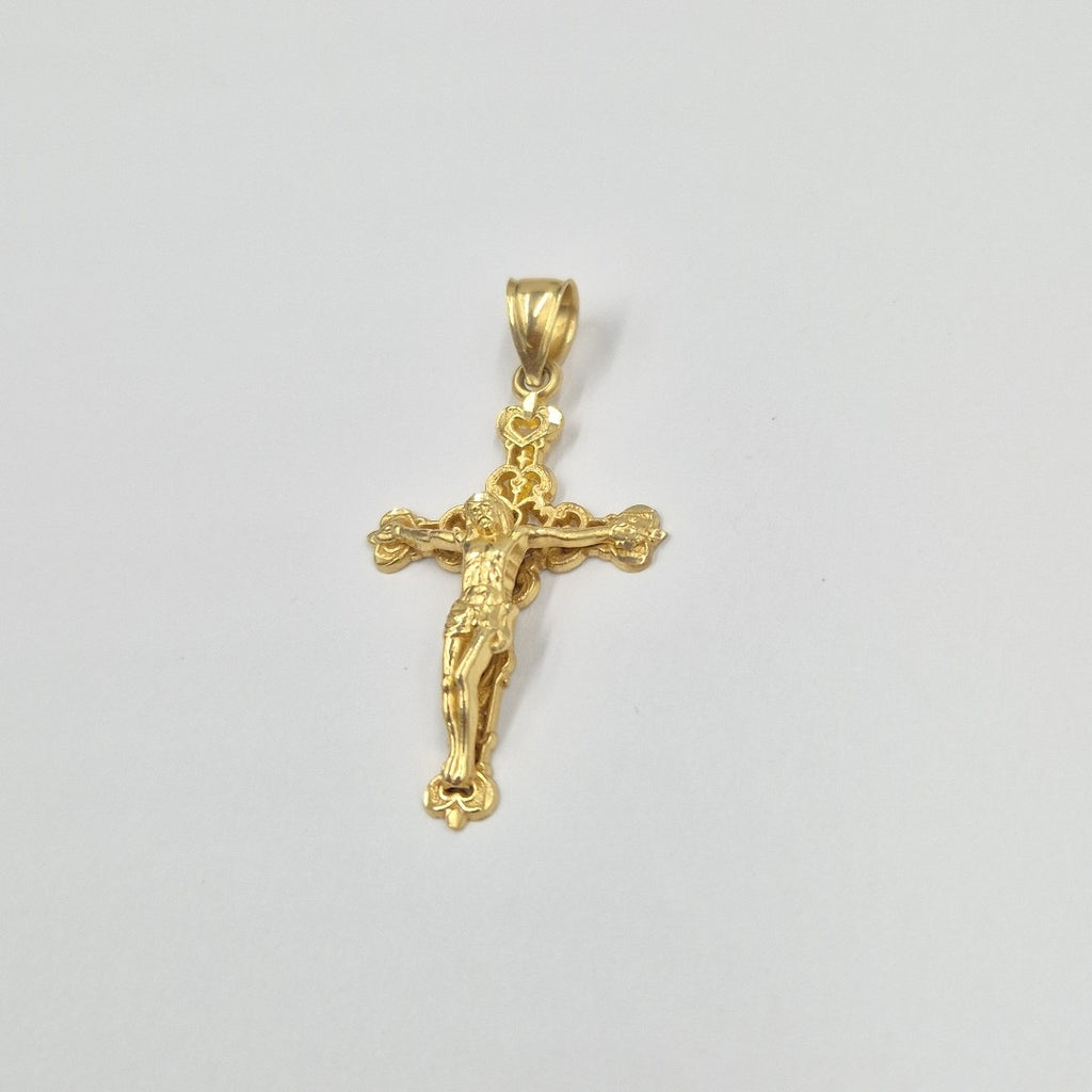CRUCIFIJO ORO 14 K 2,20 GRMS (SEMINUEVO)