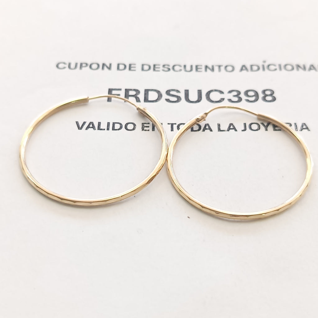 ARRACADAS PAR ORO 10 K 1.4 GRMS (SEMINUEVO)