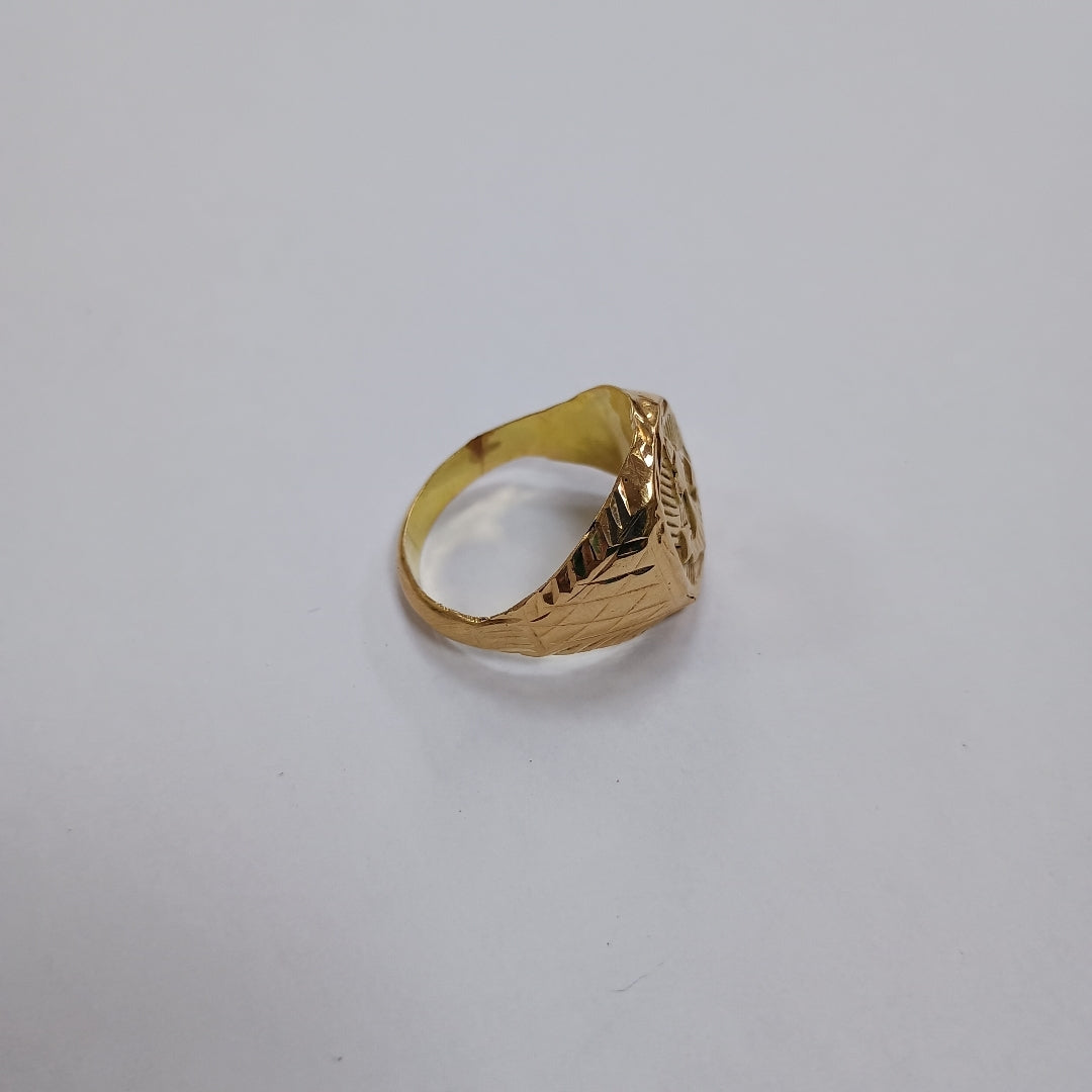 ANILLO ORO 18 K 2.5 GRMS (SEMINUEVO)
