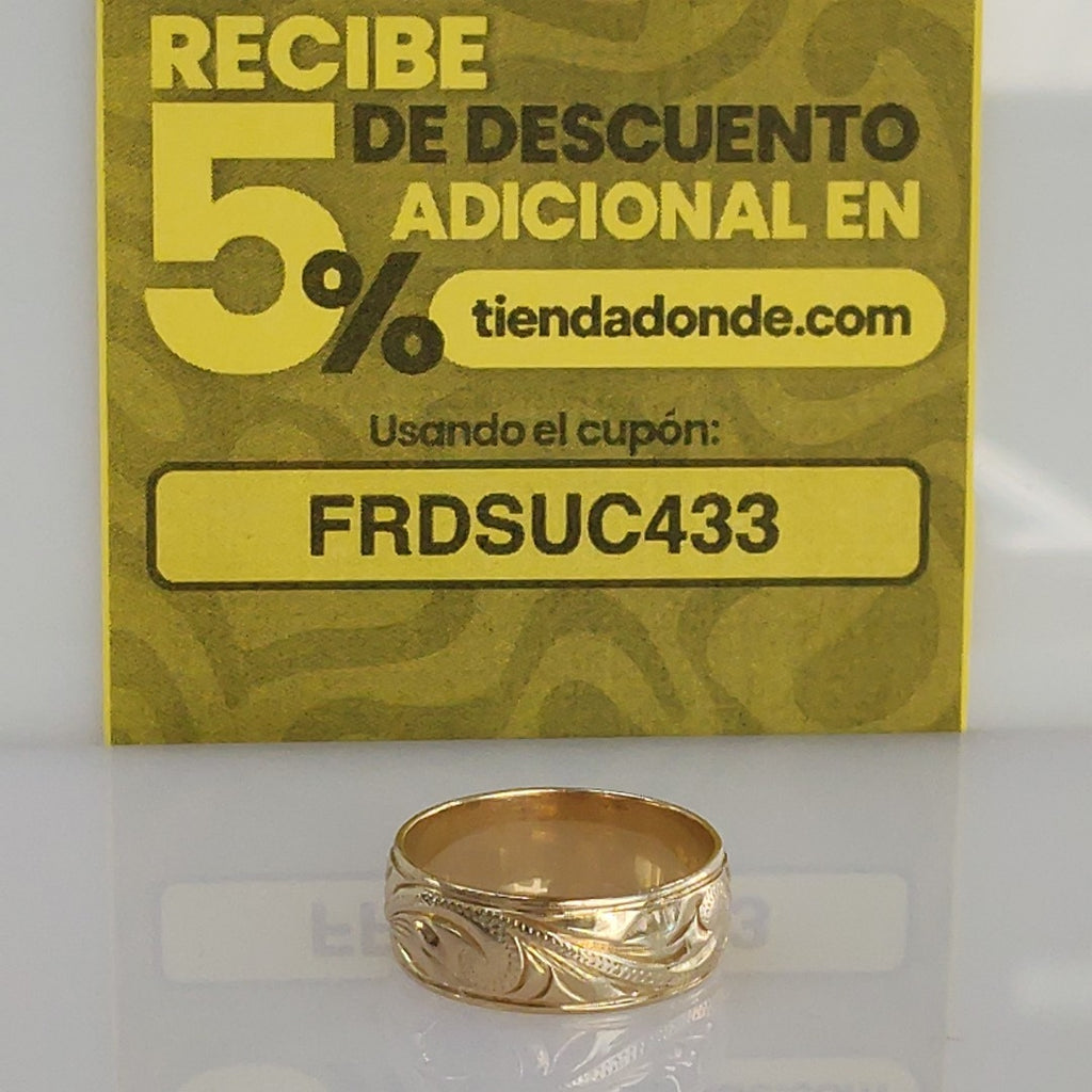 ARGOLLA ORO 10 K 6,60 GRMS (SEMINUEVO)