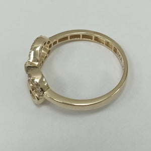 ANILLOS DAMA ORO 14K 2 (NUEVO)
