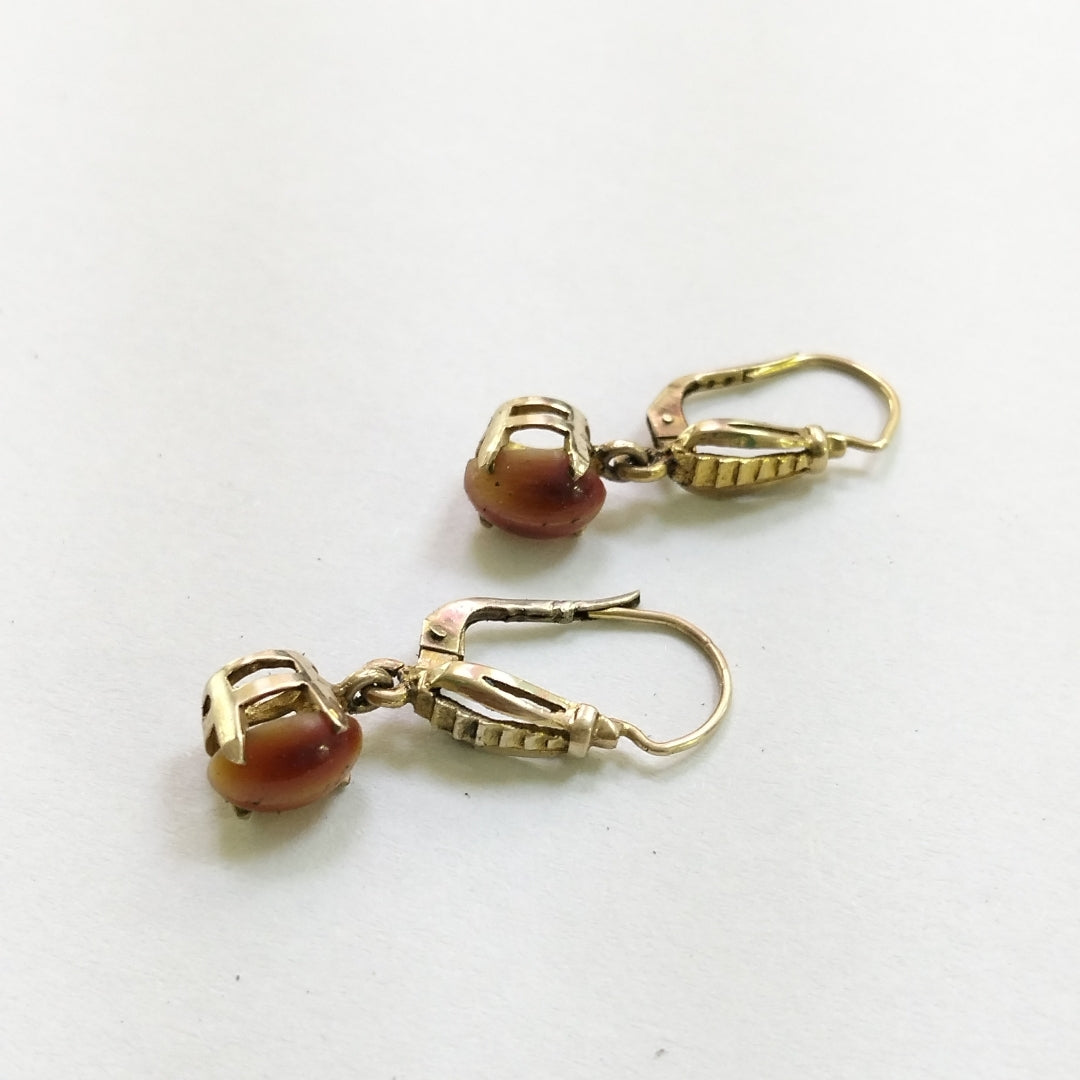 ARETES PAR ORO 8 K 2.8 GRMS (SEMINUEVO)