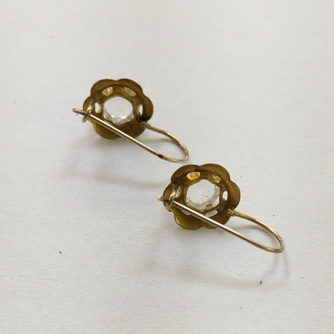 ARETES PAR ORO 8 K 0.7 GRMS (SEMINUEVO)