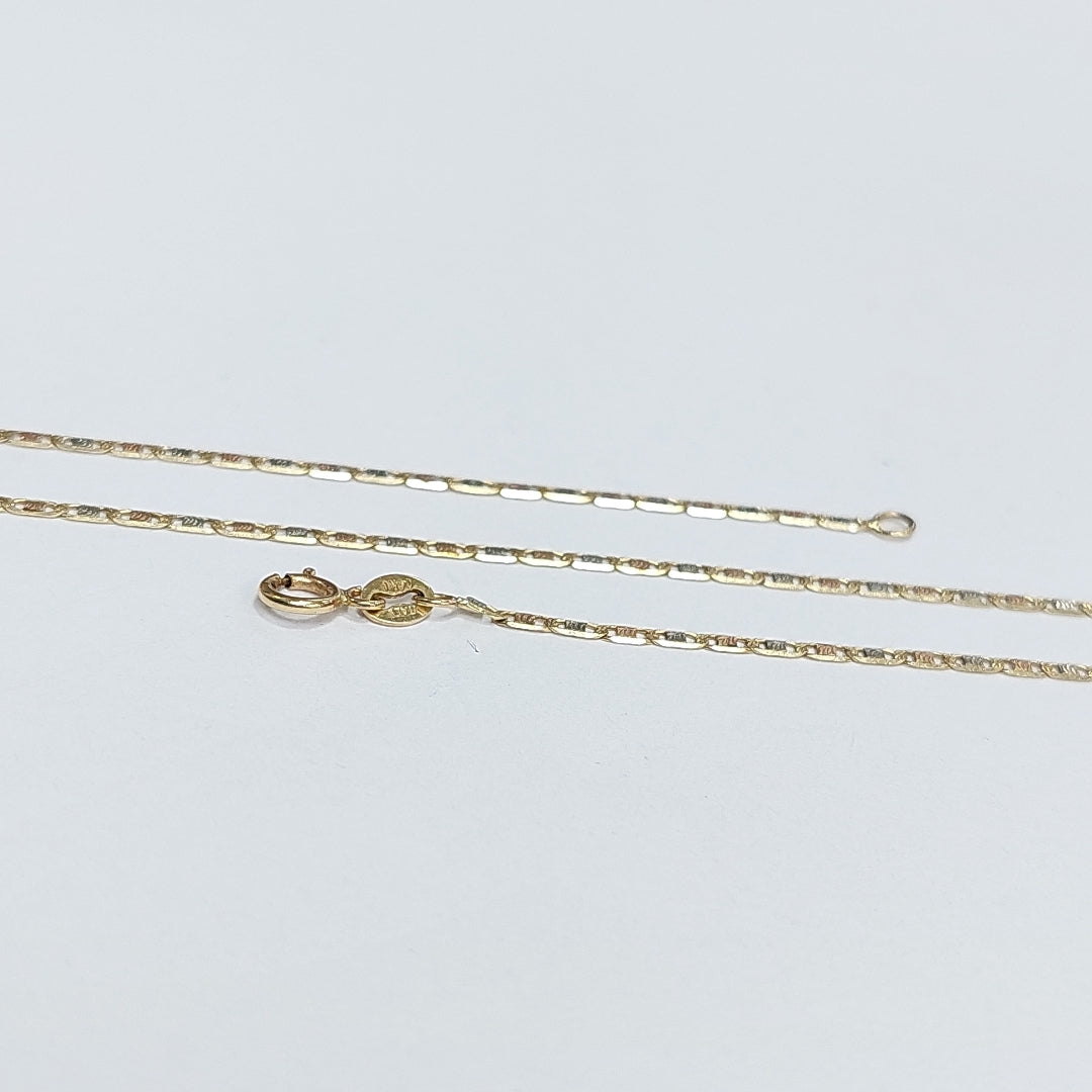 CADENA ORO 14 K 1.6 GRMS (SEMINUEVO)