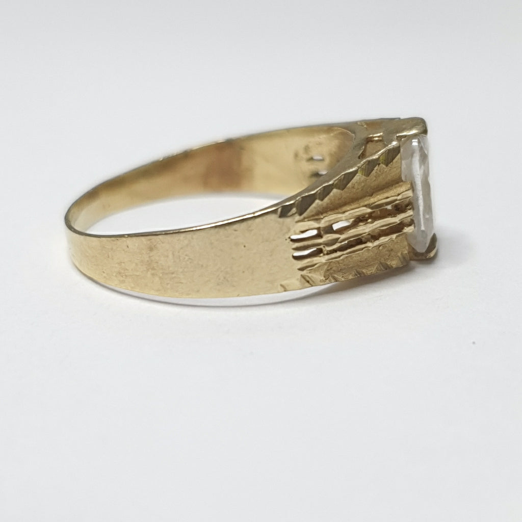 ANILLO ORO 10 K 3.1 GRMS (SEMINUEVO)