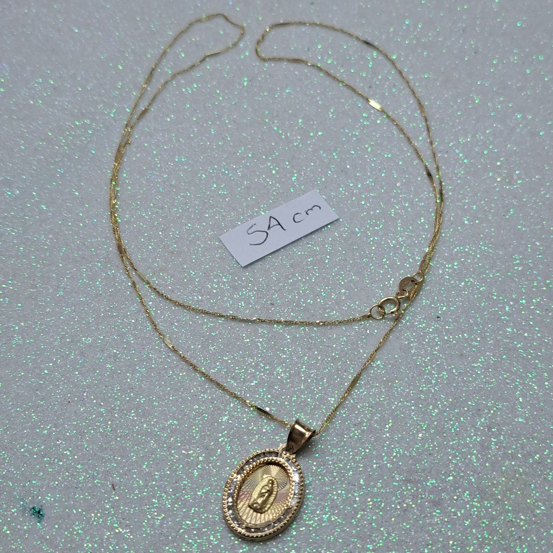 CADENA, DIJE ORO 10 K 2 GRMS (SEMINUEVO)