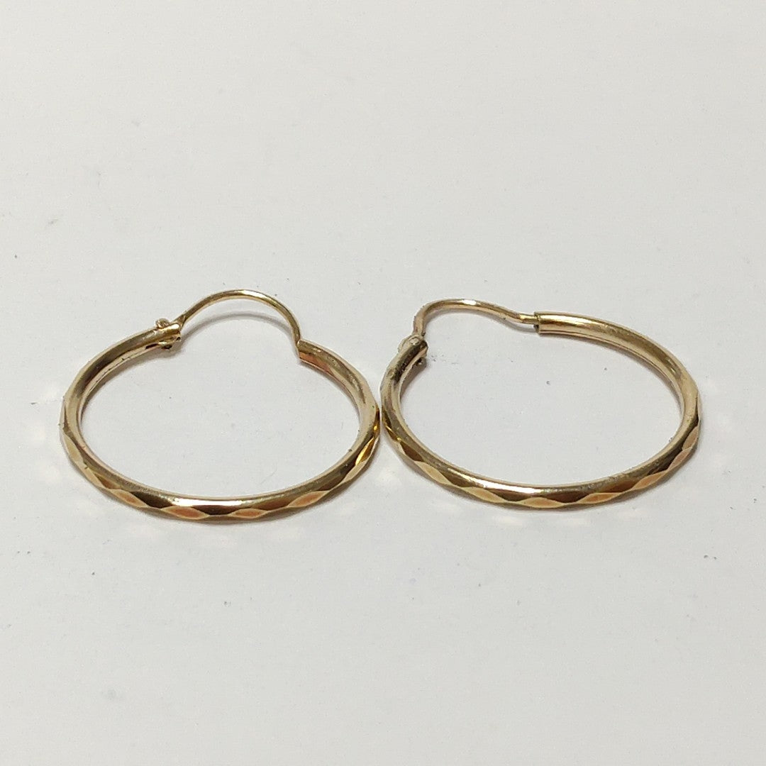 ARRACADAS PAR ORO 10 K 1.2 GRMS (SEMINUEVO)