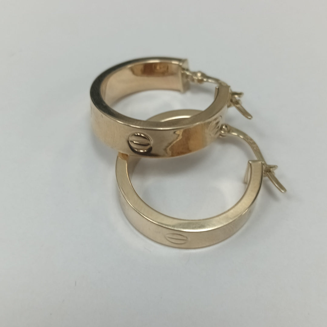 ARRACADAS ORO 14K 2.4 (NUEVO)