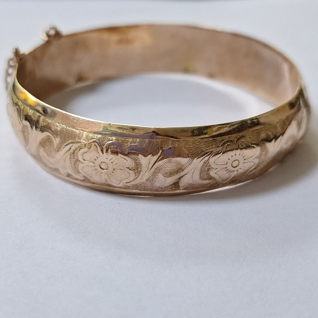 PULSERA RIGIDA ORO 8 K 16.7 GRMS (SEMINUEVO)