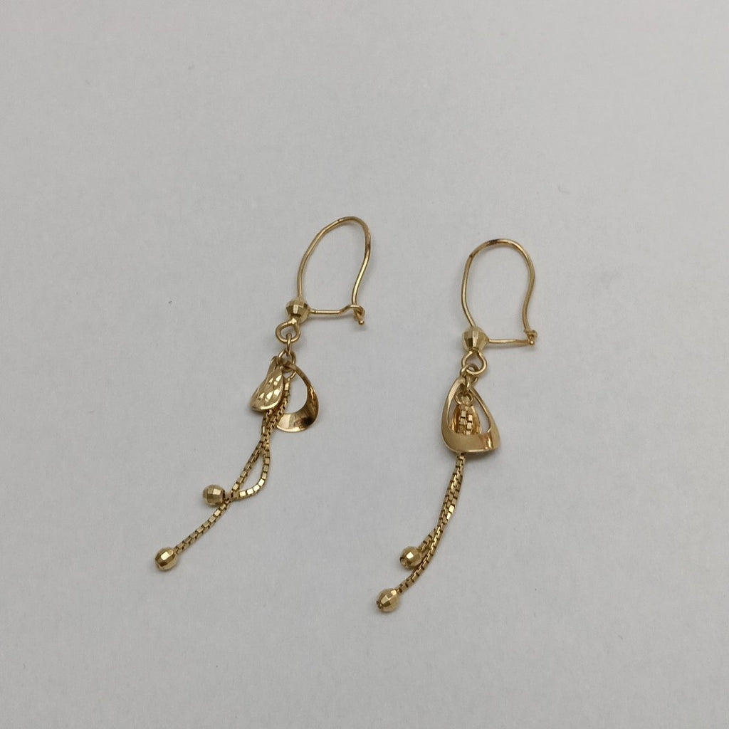 ARETES PAR ORO 14 K 1.5 GRMS (SEMINUEVO)