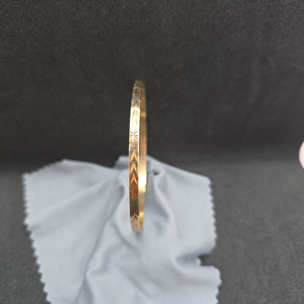 PULSERA RIGIDA ORO 14 K 7.2 GRMS (SEMINUEVO)
