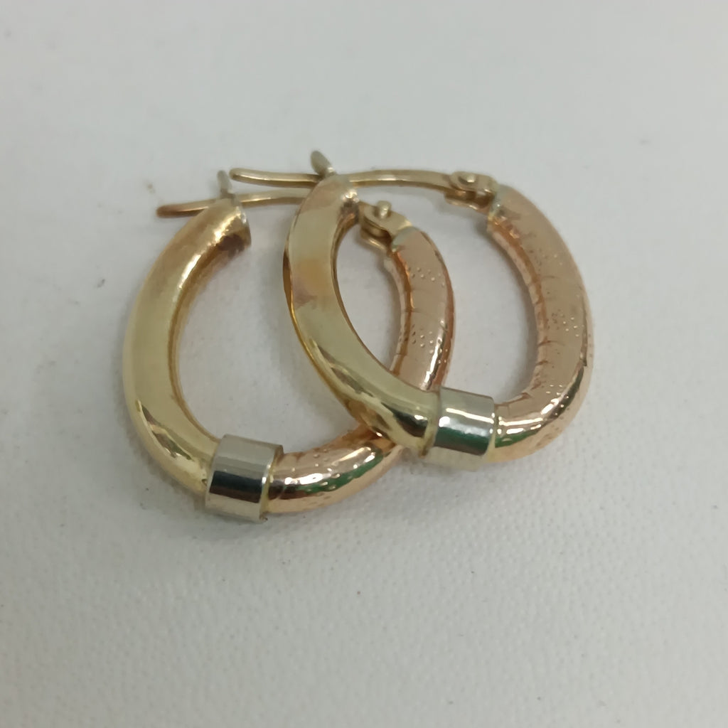 ARRACADAS PAR ORO 14 K 2,40 GRMS (SEMINUEVO)