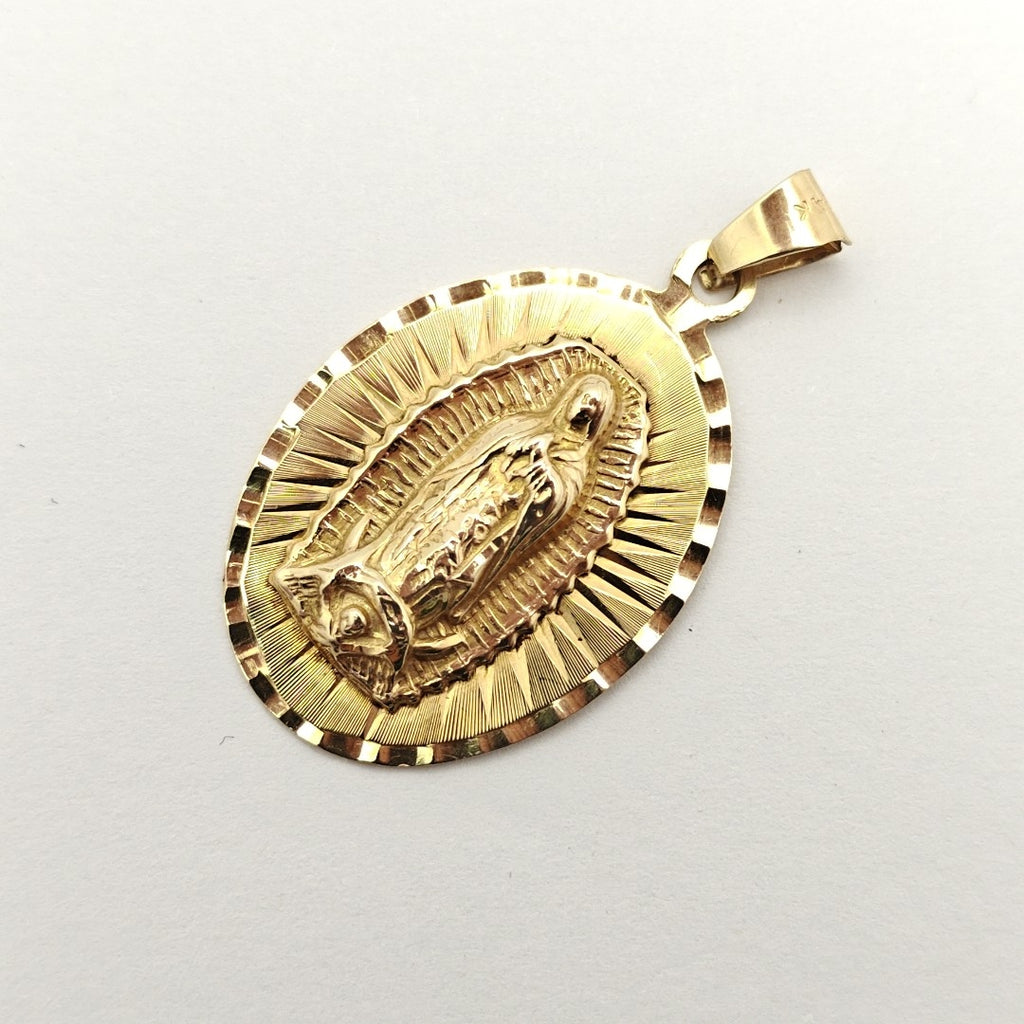 MEDALLA RELIGIOSA ORO 14 K 4 GRMS (SEMINUEVO)