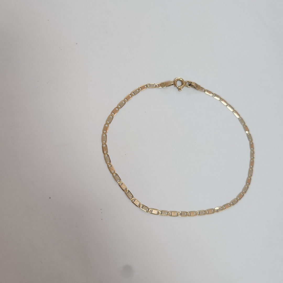 PULSERA ORO COMBINADO 14 K 1,20 GRMS (SEMINUEVO)
