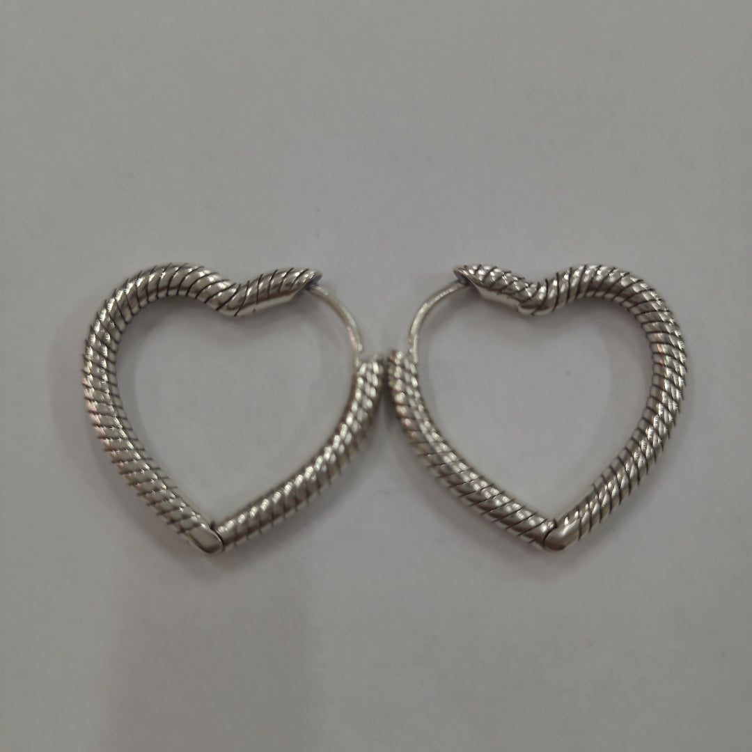ARRACADAS PAR PLATA 6.8 GRMS (SEMINUEVO)