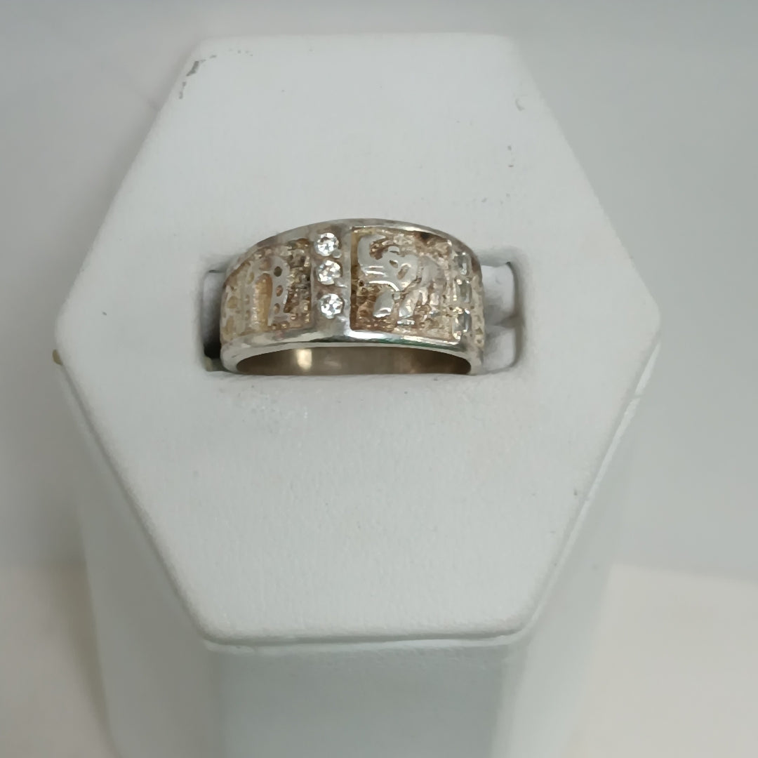ANILLO PLATA 4.3 GRMS (SEMINUEVO)