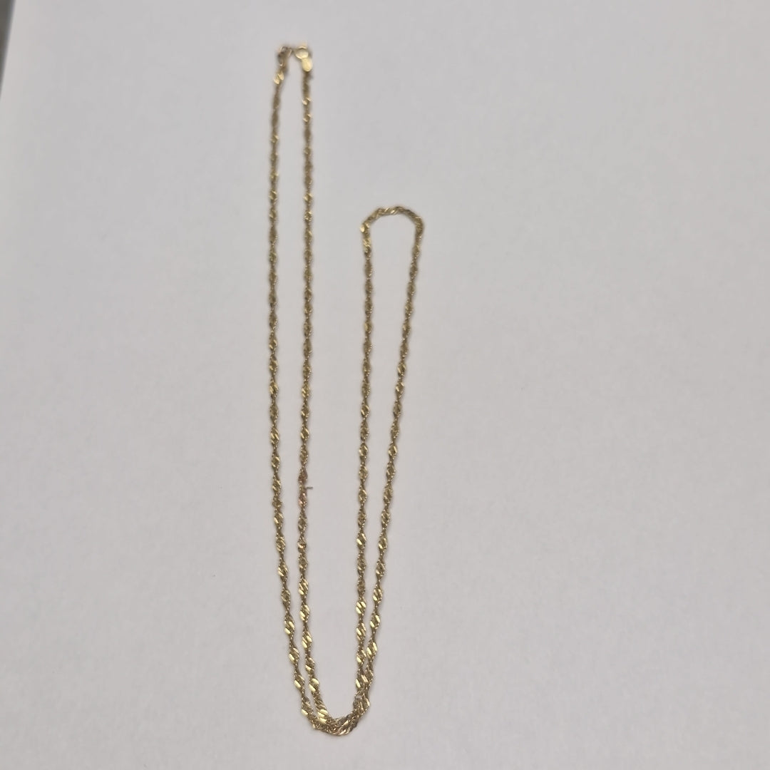 CADENA ORO 8 K 2.7 GRMS (SEMINUEVO)
