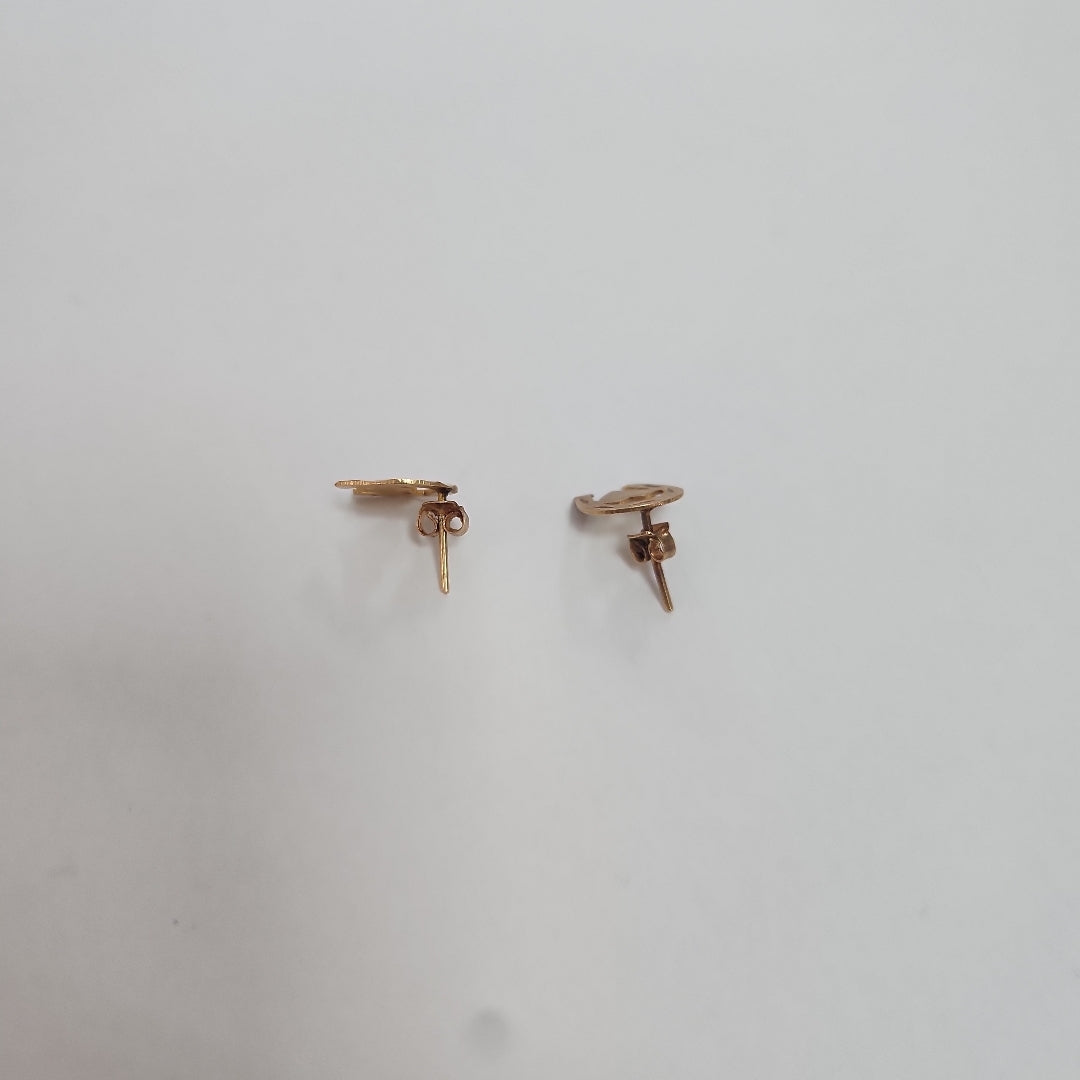 BROQUELES PAR ORO 14 K 0,90 GRMS (SEMINUEVO)