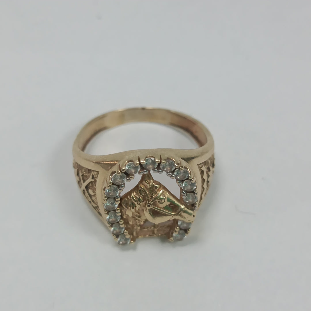 ANILLO ORO 14 K 5.3 GRMS (SEMINUEVO)