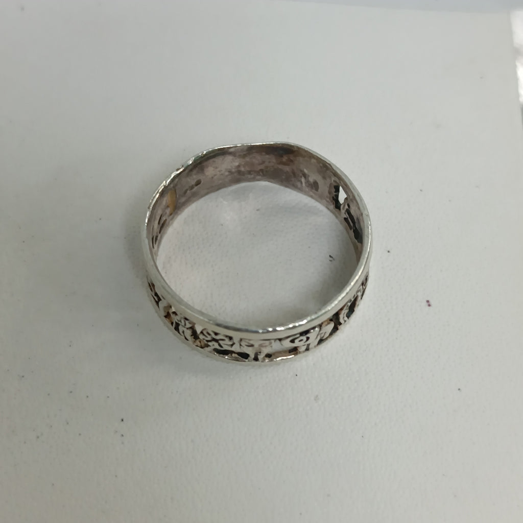 ARGOLLA DE LA SUERTE PLATA 3.6 GRMS (SEMINUEVO)