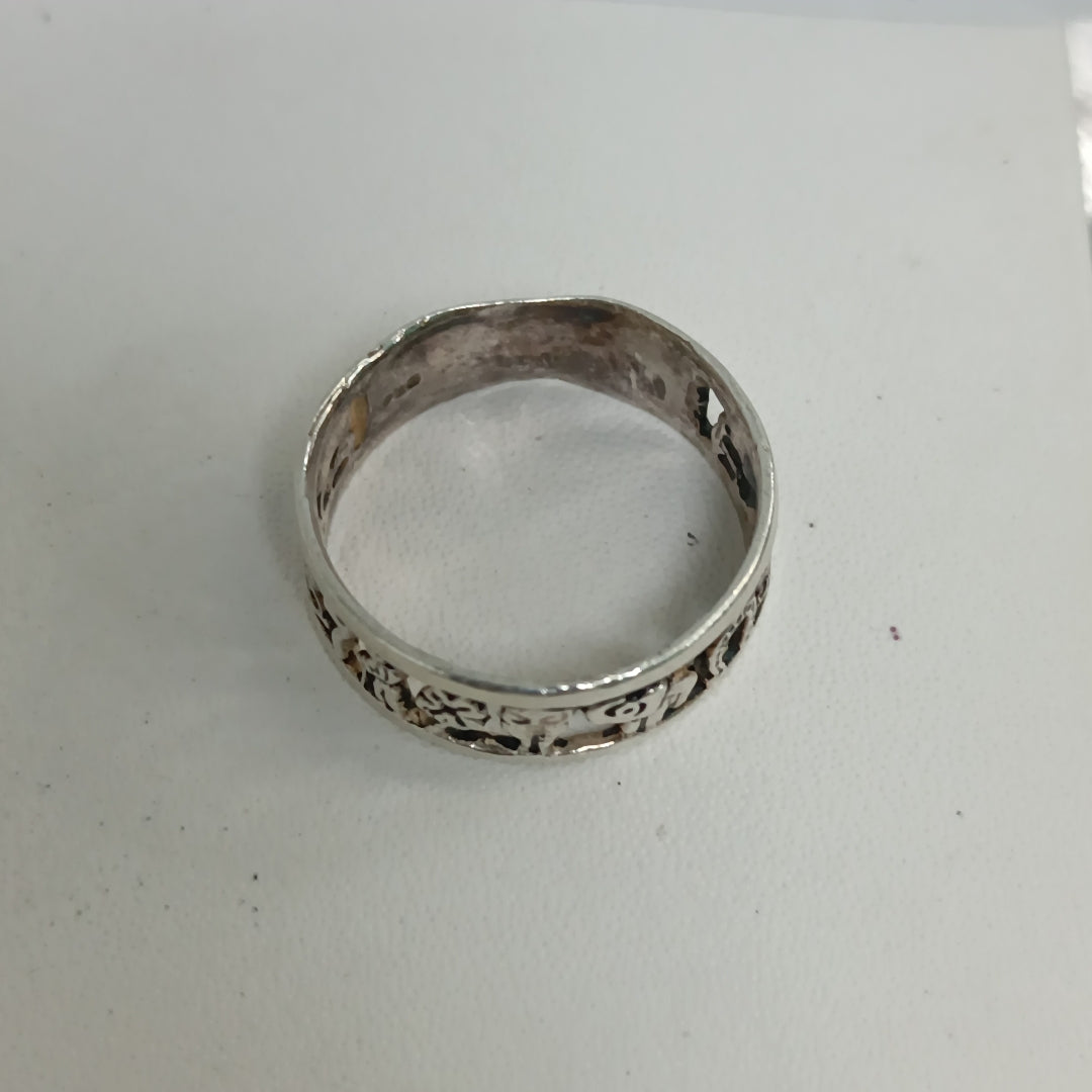 ARGOLLA DE LA SUERTE PLATA 3.6 GRMS (SEMINUEVO)