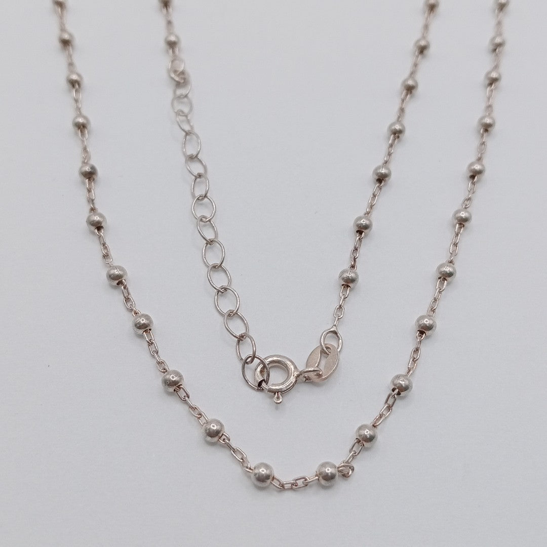 CADENA PLATA 3,80 GRMS (SEMINUEVO)