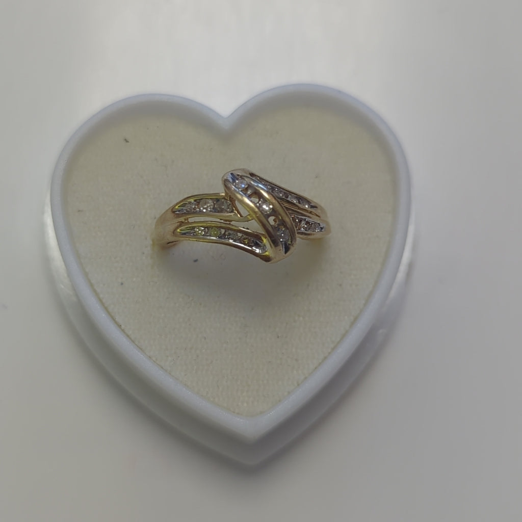 ANILLO ORO 10 K 2.4 GRMS (SEMINUEVO)