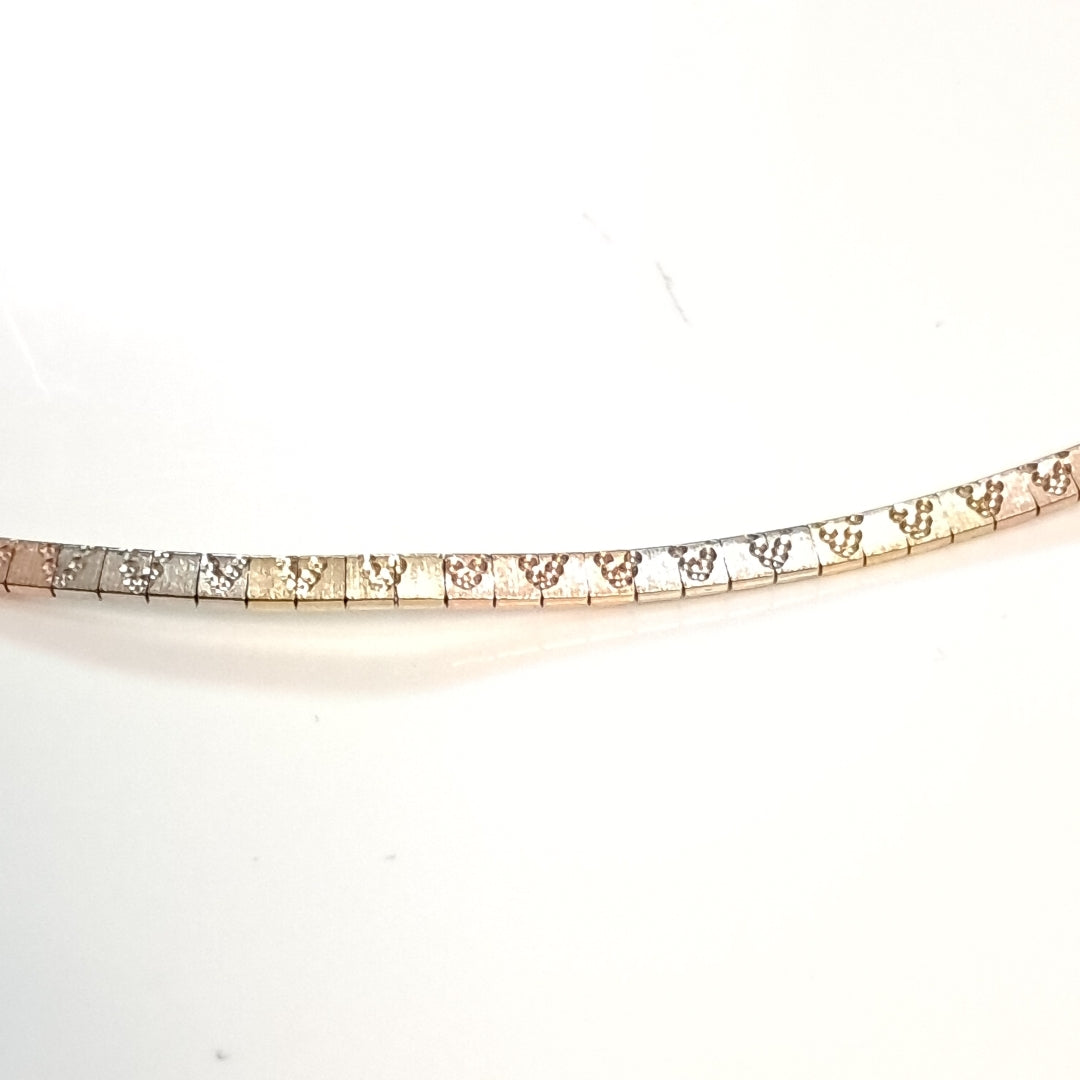 CADENA ORO, ORO COMBINADO 14 K 12.7 GRMS (SEMINUEVO)