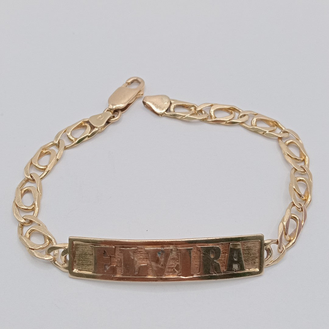 ESCLAVA ORO 14 K 10,20 GRMS (SEMINUEVO)