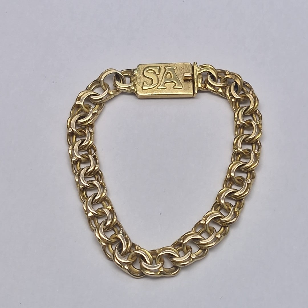 PULSERA ORO 8 K 30.3 GRMS (SEMINUEVO)