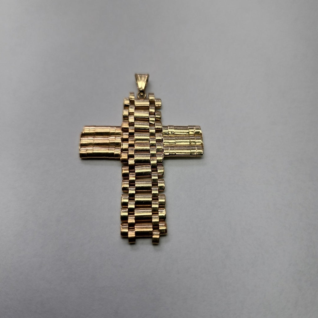 CRUZ, DIJE ORO 14 K 4.5 GRMS (SEMINUEVO)