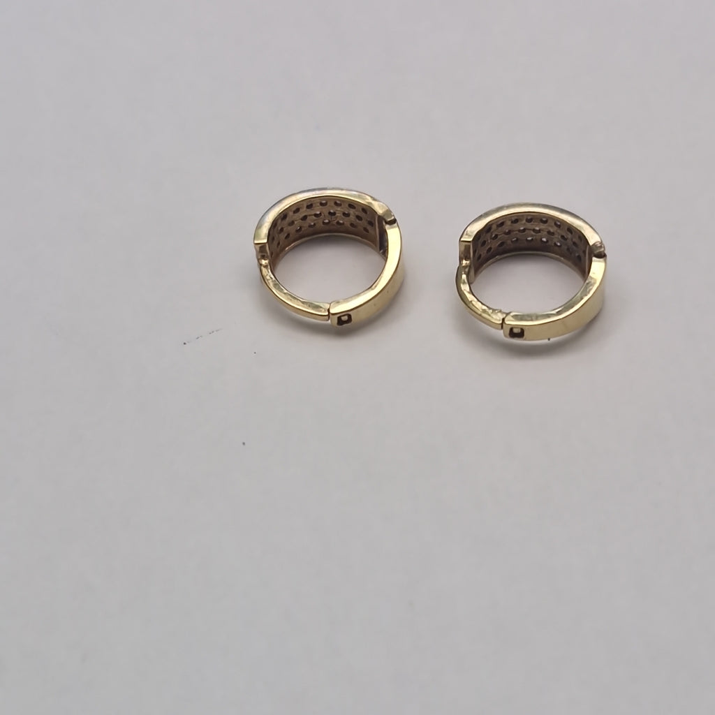 ARRACADAS PAR ORO 10 K 1,80 GRMS (SEMINUEVO)