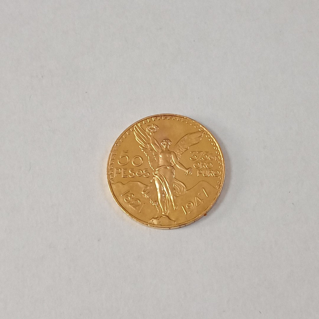 K1 41.6 GRMS 21 K IDENTIFICACIÓN MONEDA NOMINATIVA MONEDAS PESOS 50 PESOS (SEMINUEVO)