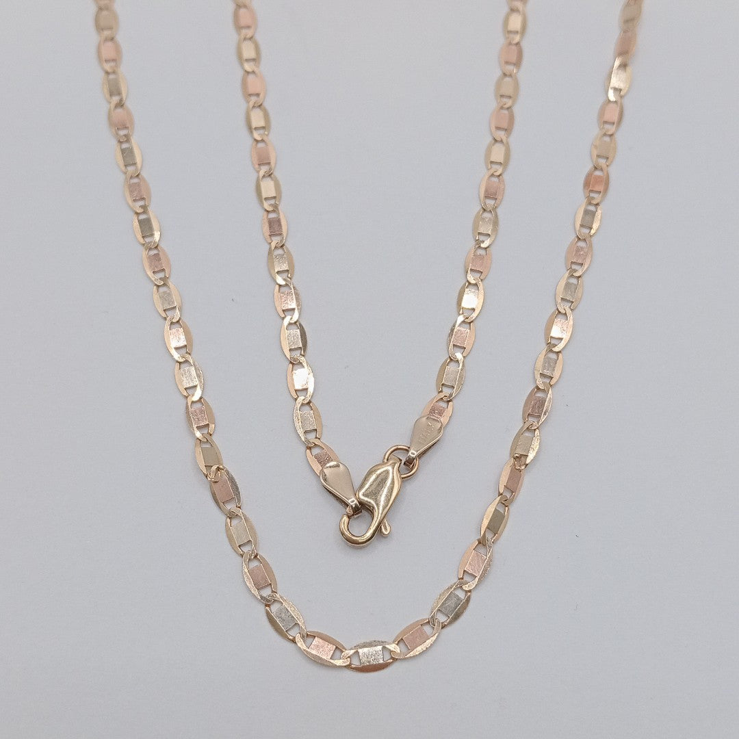 CADENA ORO COMBINADO 10 K 5.1 GRMS (SEMINUEVO)