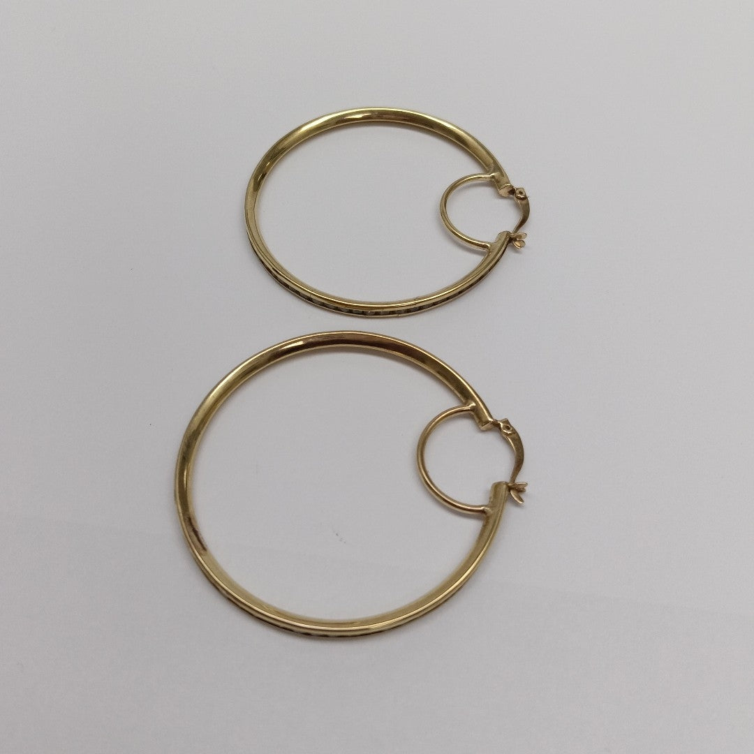 ARRACADAS PAR ORO 10 K 9.4 GRMS (SEMINUEVO)