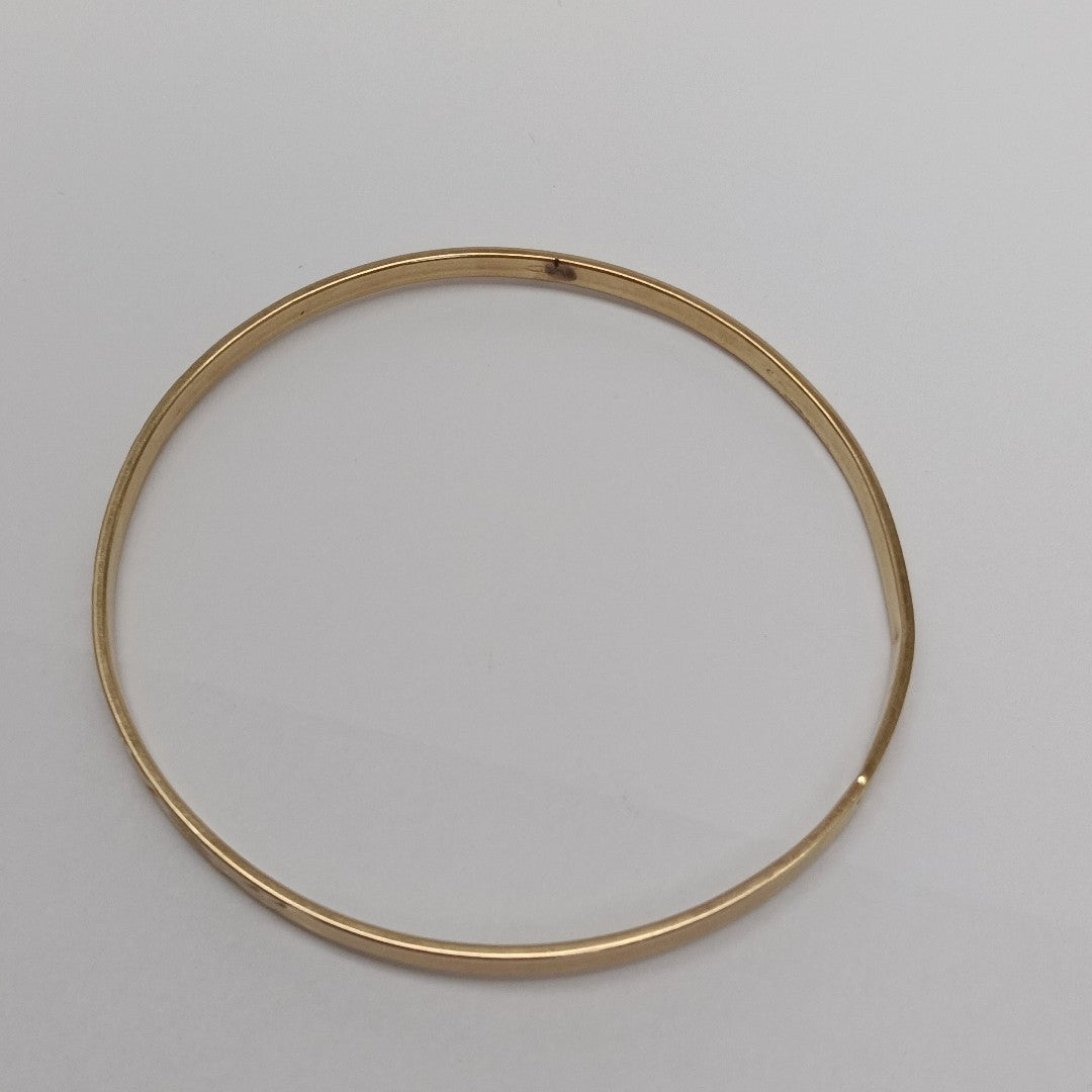 PULSERA RIGIDA ORO 14 K 4.5 GRMS (SEMINUEVO)