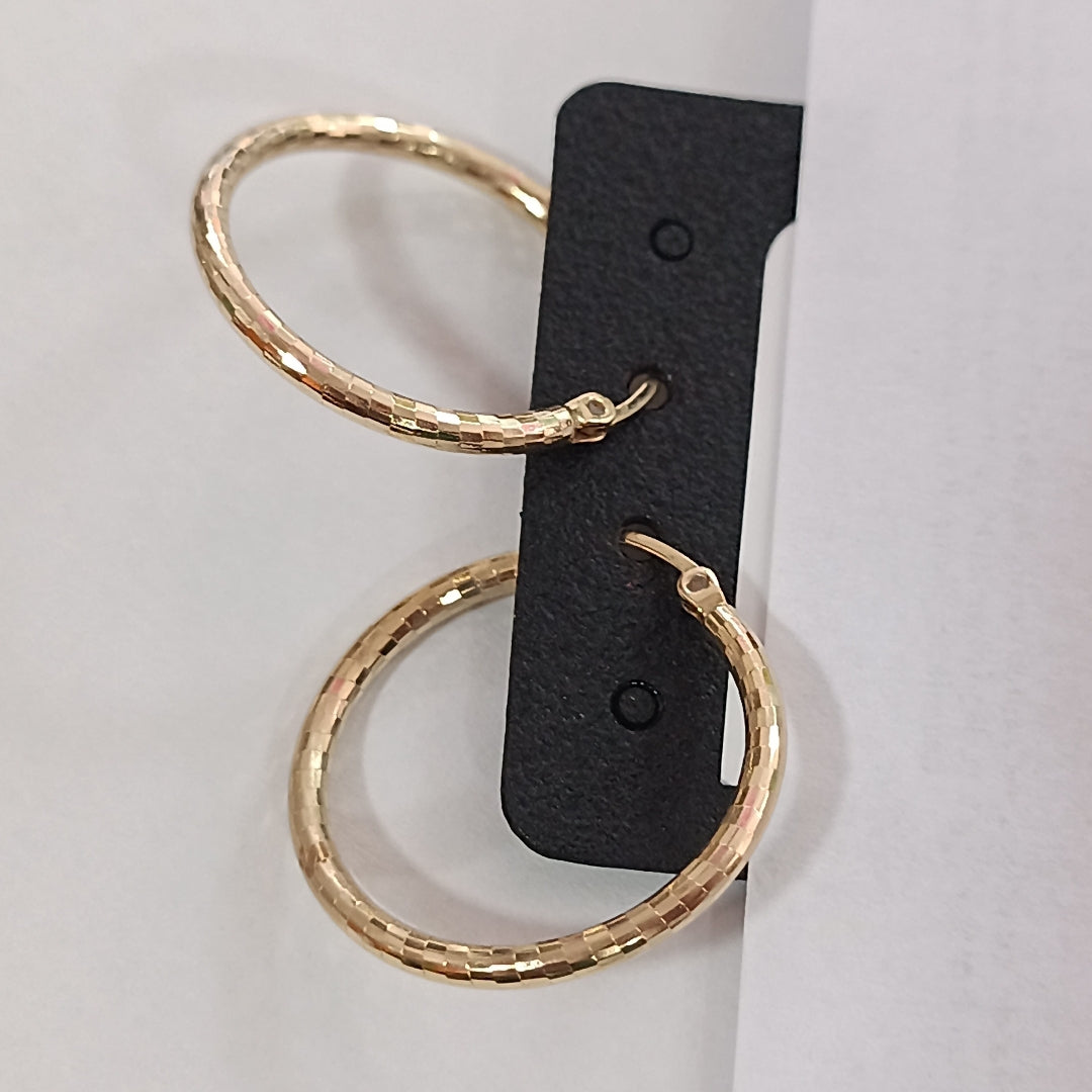 ARRACADAS PAR ORO 14 K 2,40 GRMS (SEMINUEVO)