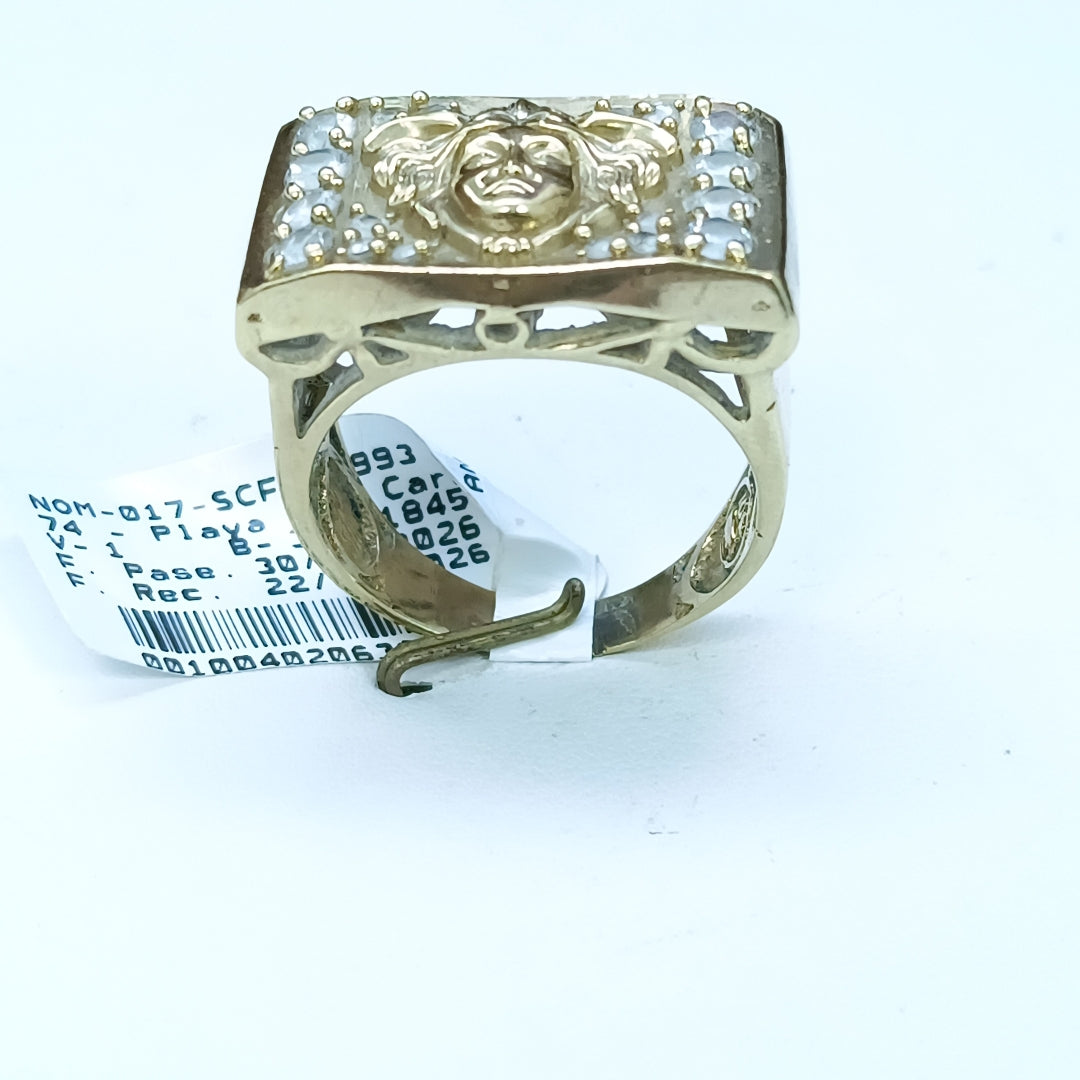 ANILLO ORO 10 K 11 GRMS (SEMINUEVO)
