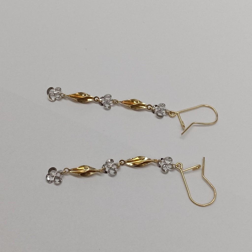 ARETES PAR ORO 14 K 1.2 GRMS (SEMINUEVO)