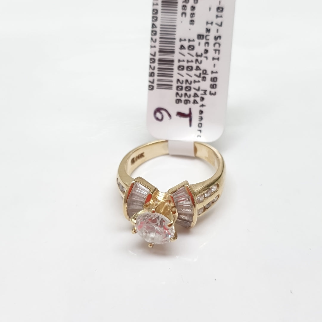 ANILLO ORO 14 K 5,30 GRMS (SEMINUEVO)