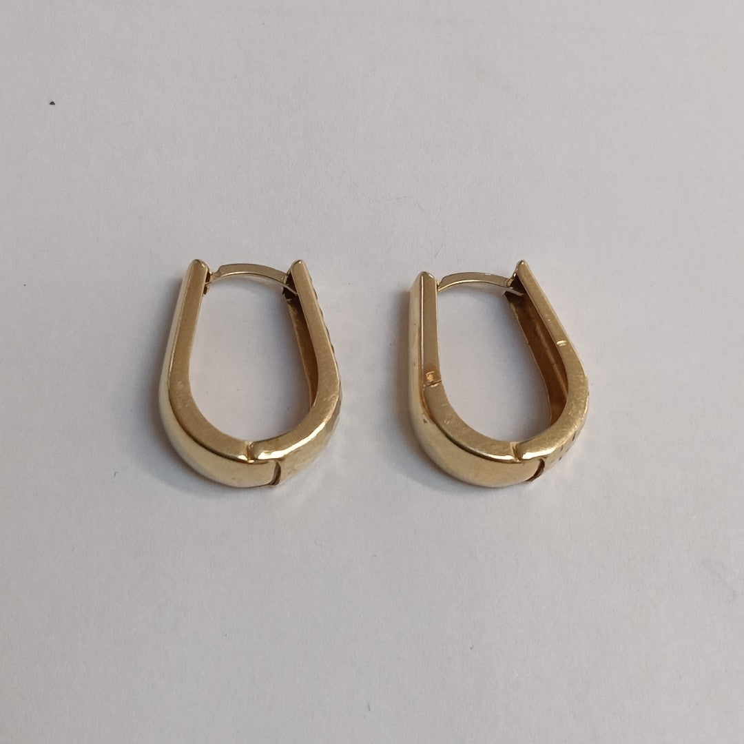 ARRACADAS PAR ORO 14 K 3,30 GRMS (SEMINUEVO)